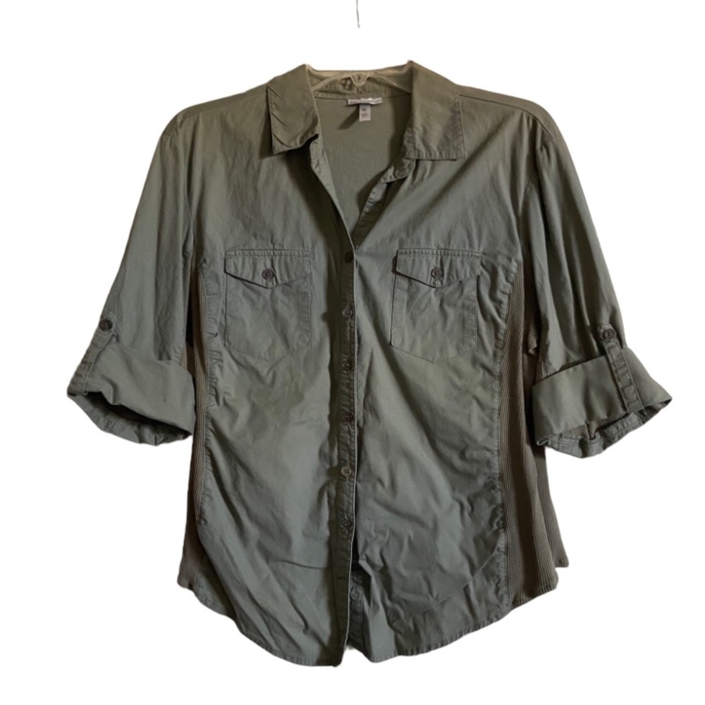NWOT Womens Button Up Blouse Size Large